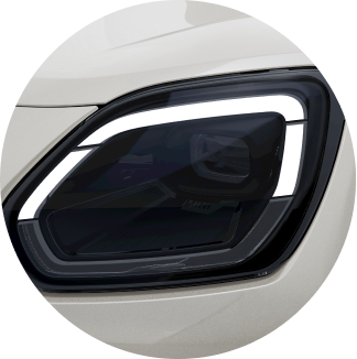 A close-up of the MINI Countryman SE ALL4’s exterior windows.